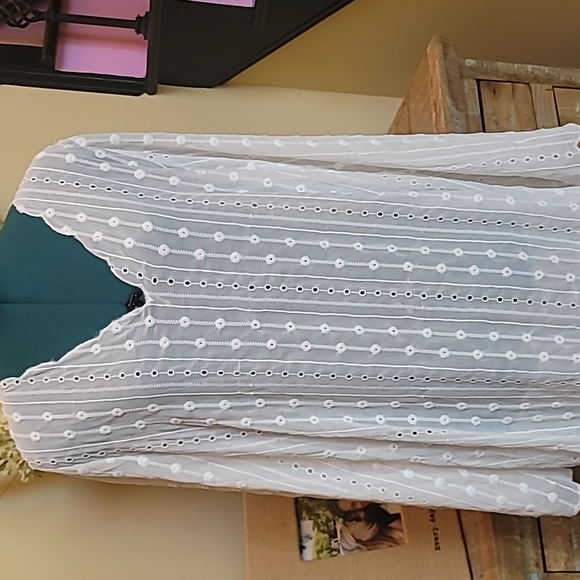 Moon River Sheer Caftan - SZ M - Picture 2 of 6